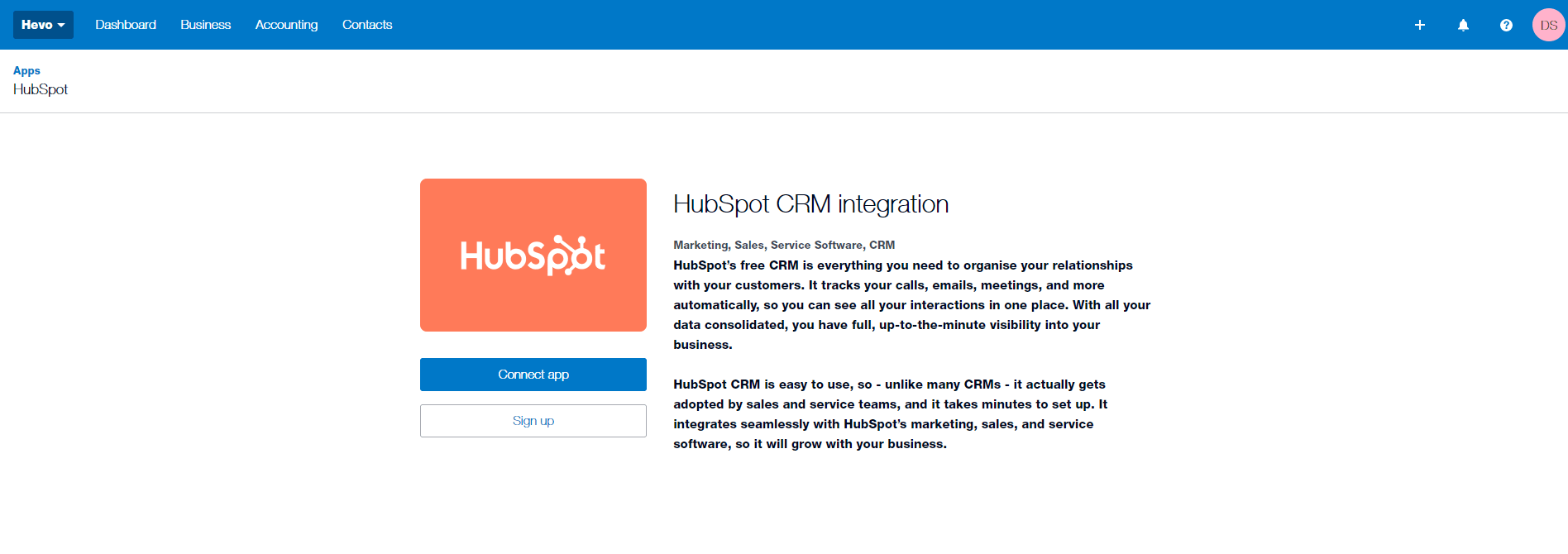 HubSpot Xero Integration